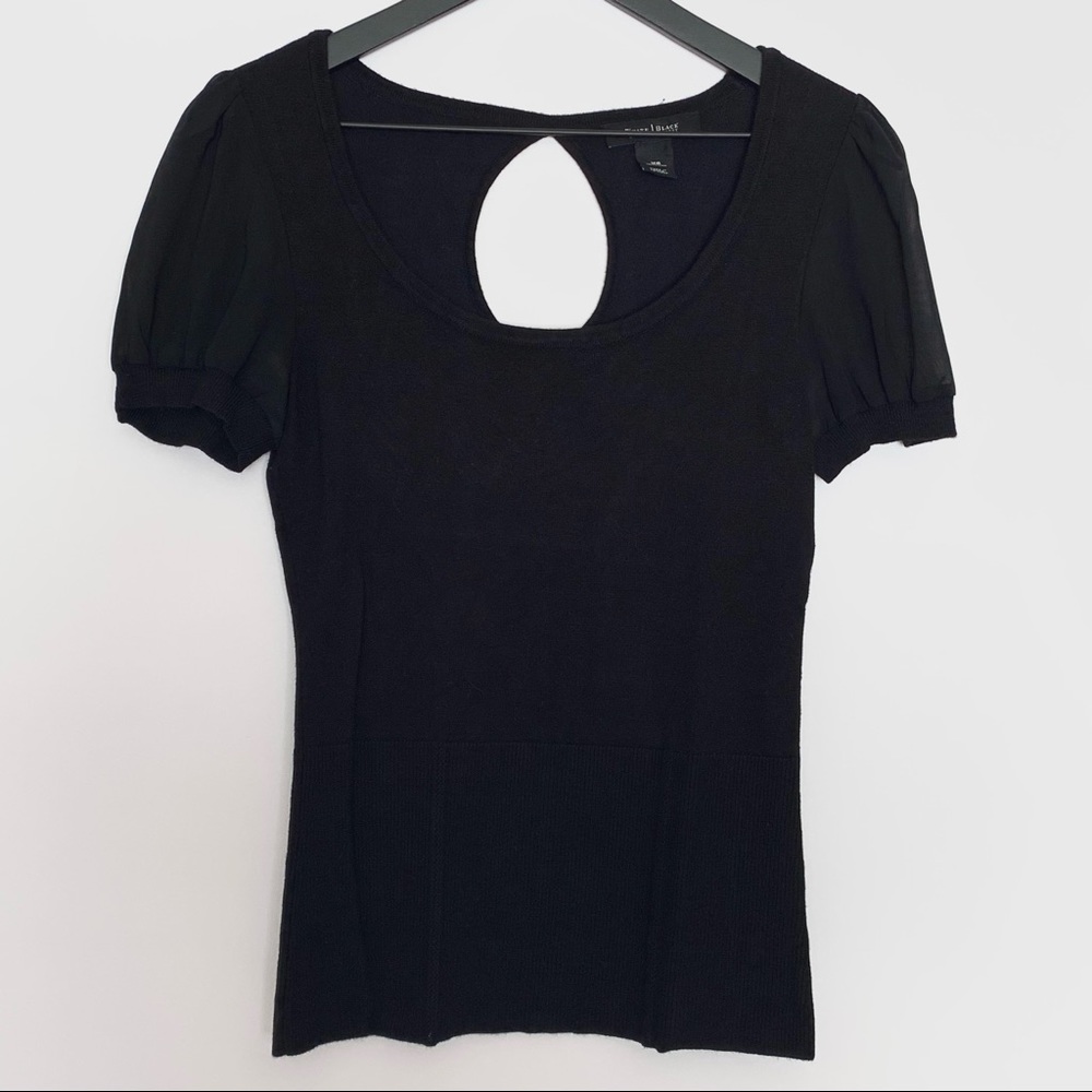 White House Black Market Keyhole Sweater